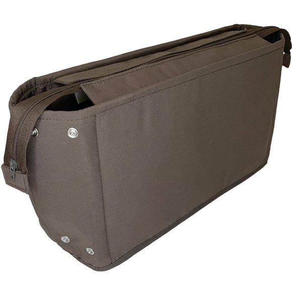 Zippered Purse Organizer Insert - Brown - Picture 6 of 6